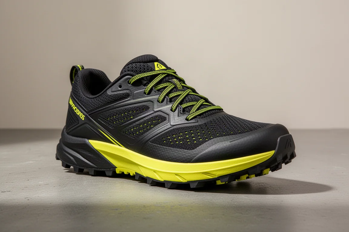 Scott Ultra Carbon RC trail running shoe on a matte concrete surface