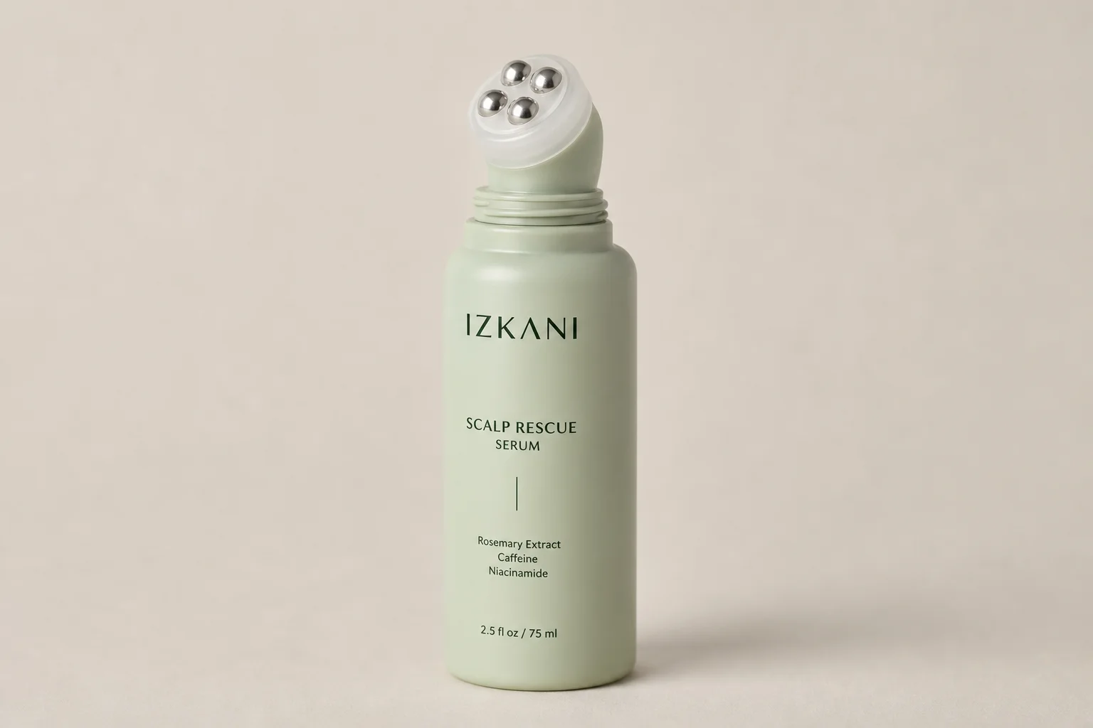 Collection of ten Korean beauty products arranged on marble surface