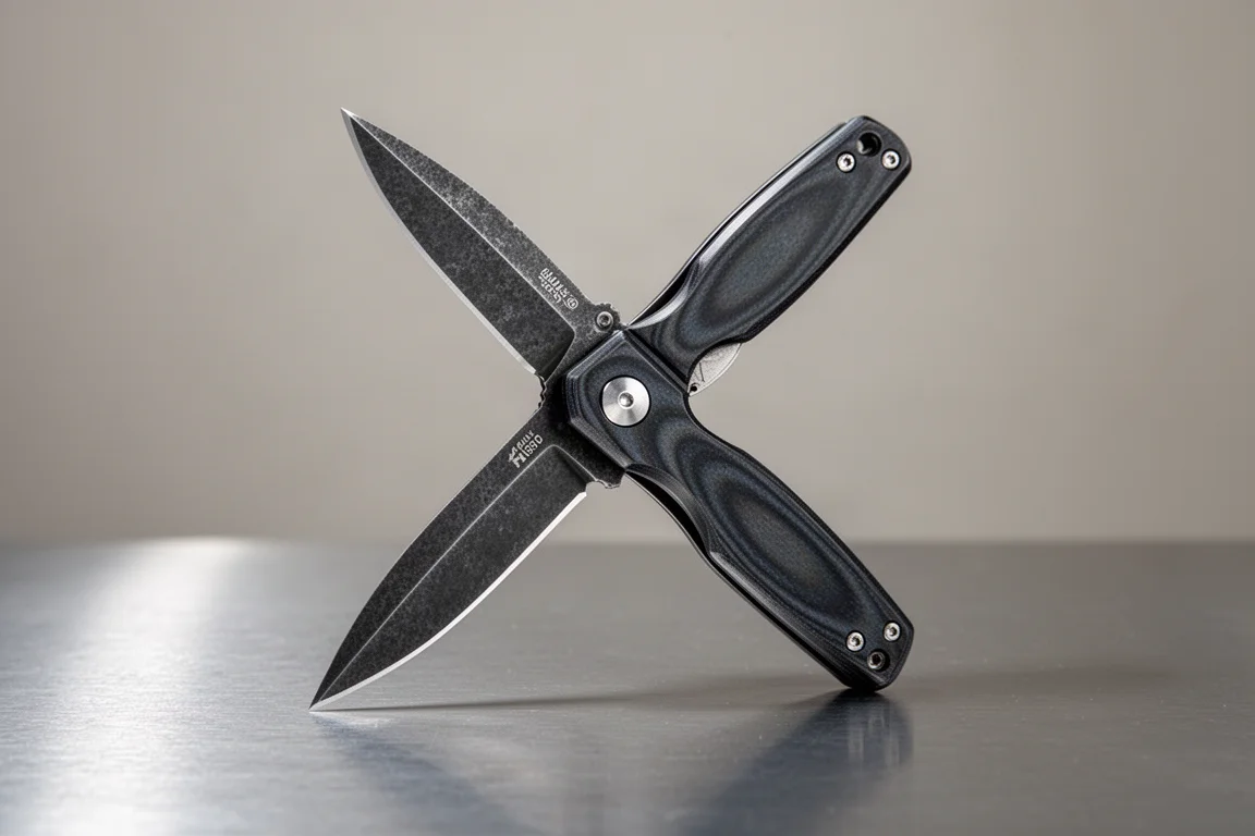 Sencut Button Lock Flipper D2 product image
