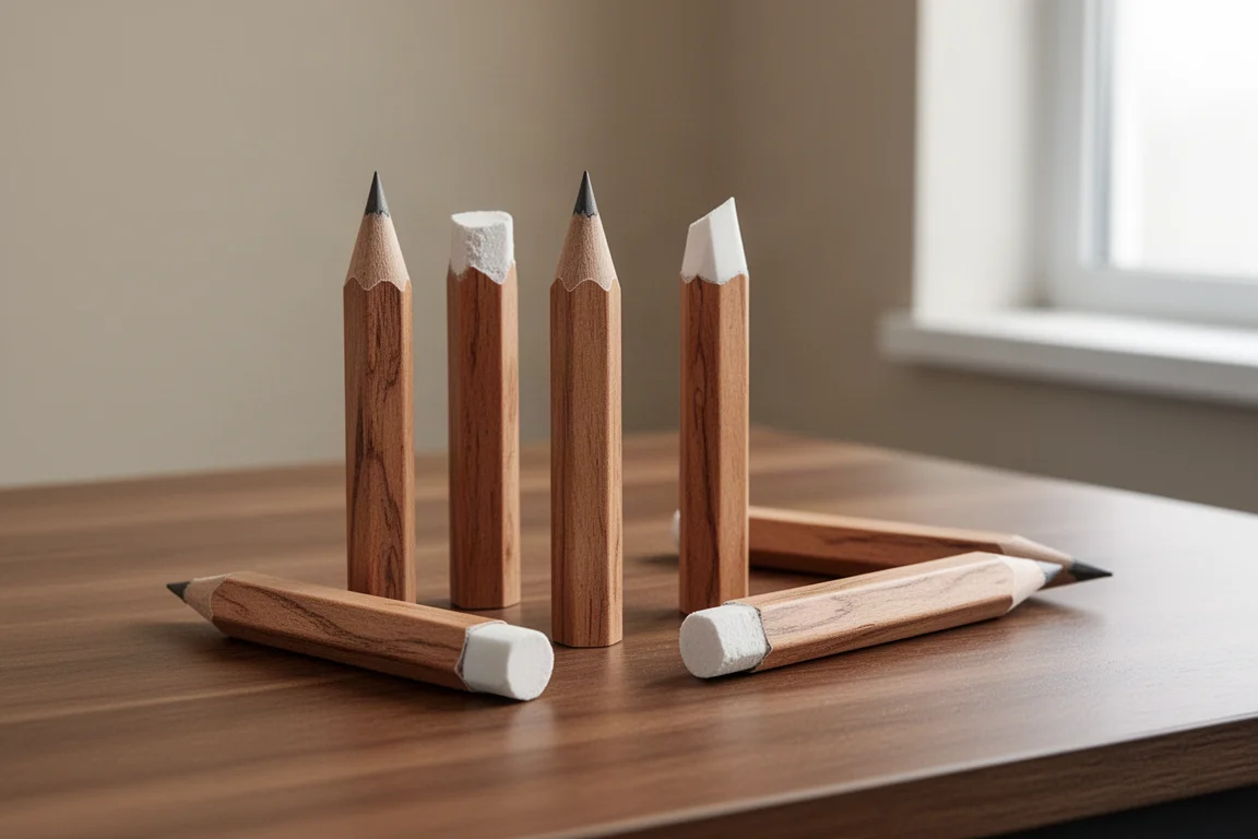 Shein 6-Piece Pencil Shaped Eraser product image