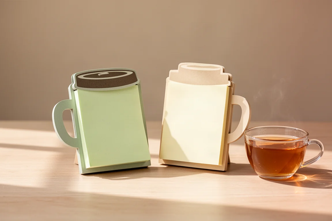 Shikisaisai Coffee Menu Sticky Notes product image