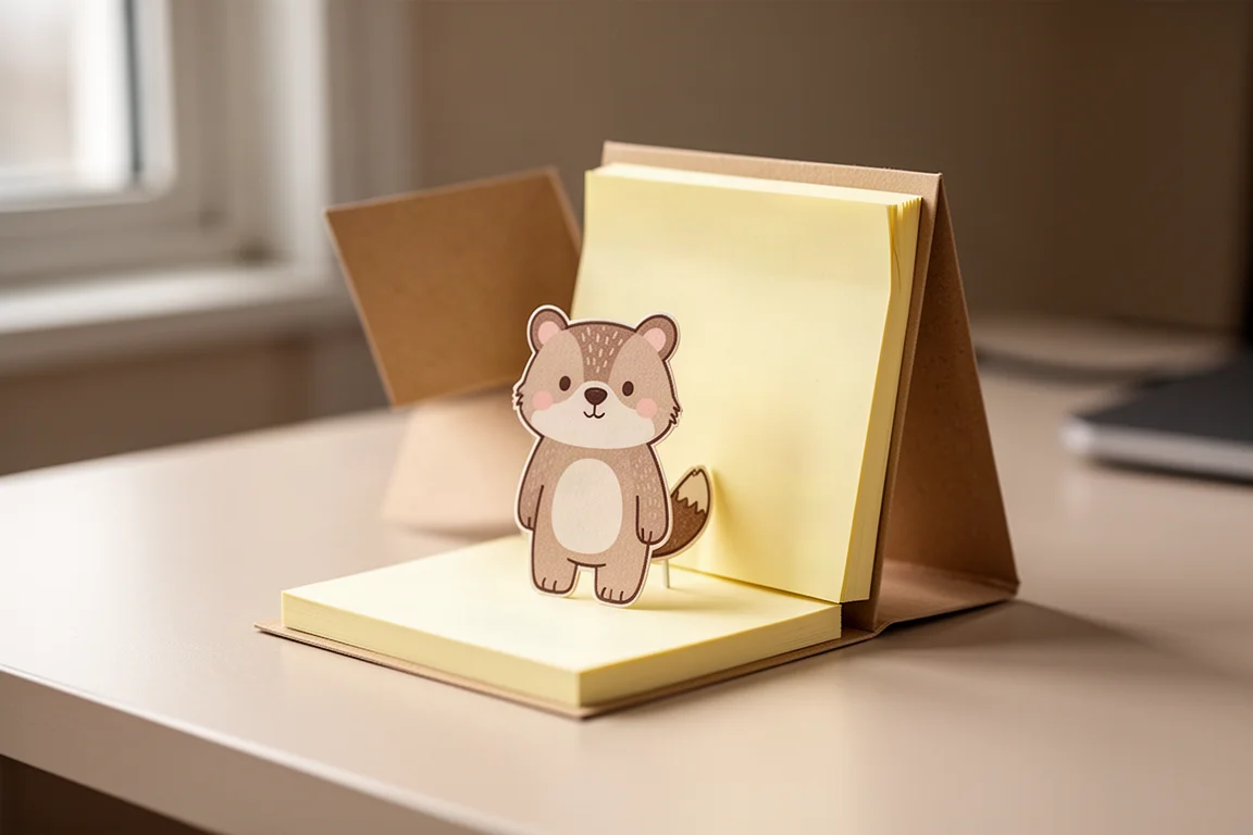 Shikisaisai Pop-up Sticky Notes product image