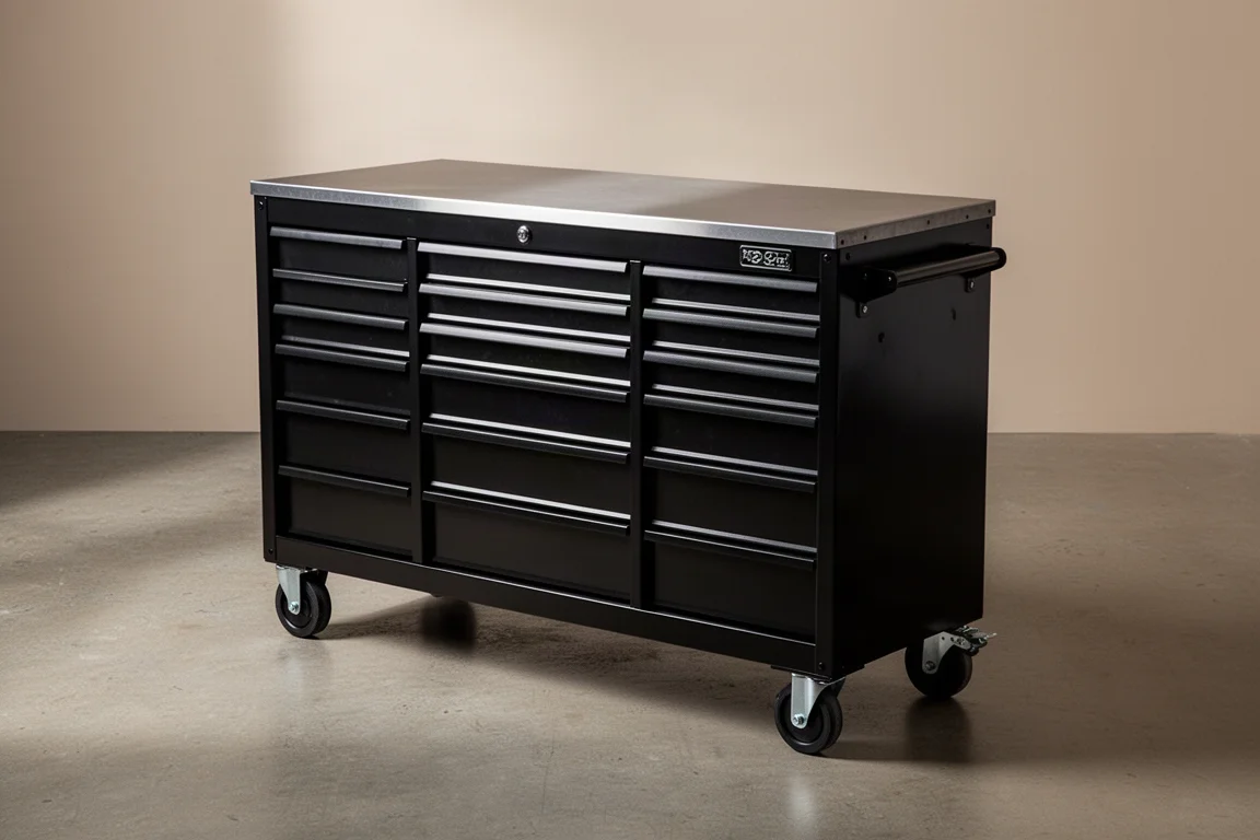 Shop Max 52-Inch 9-Drawer Rolling Tool Cabinet product image