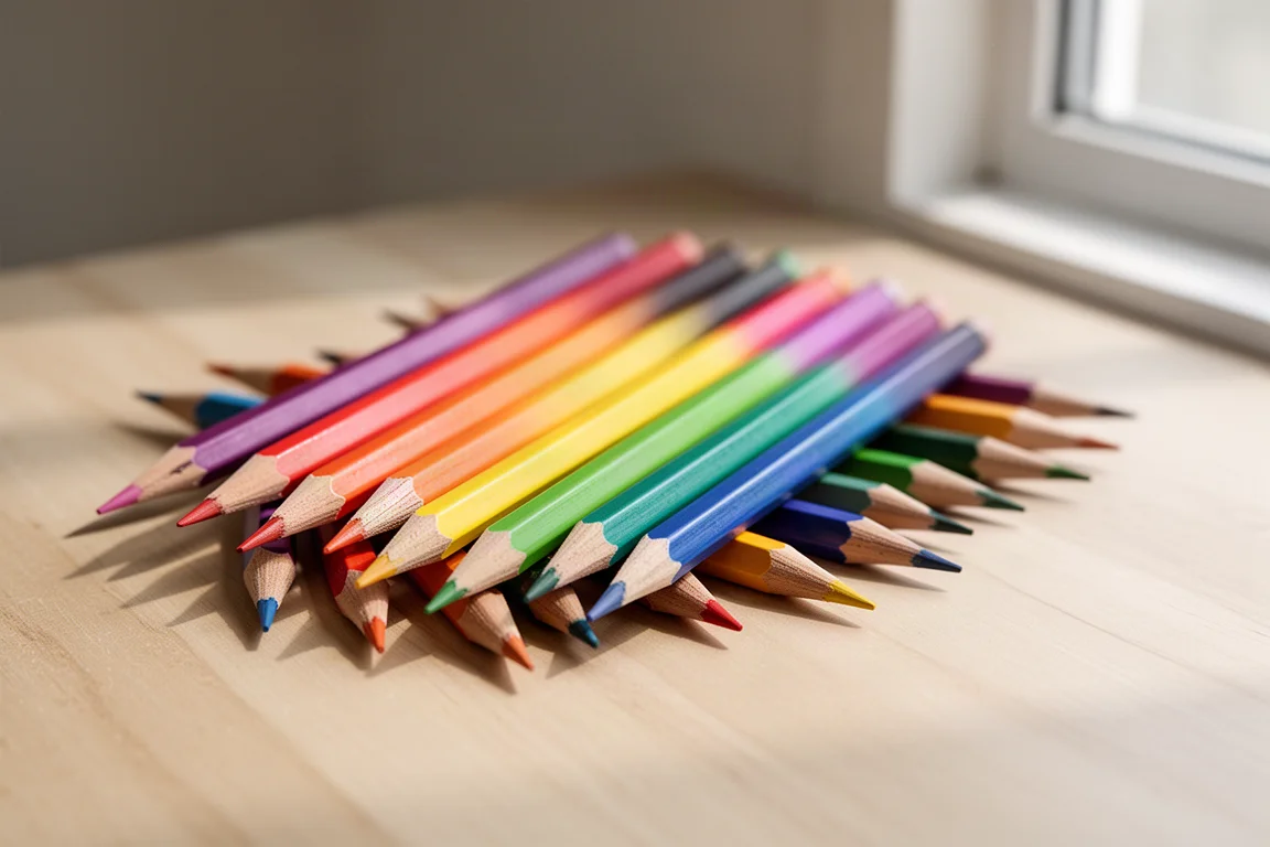 Shuttle Art Rainbow Colored Pencils product image