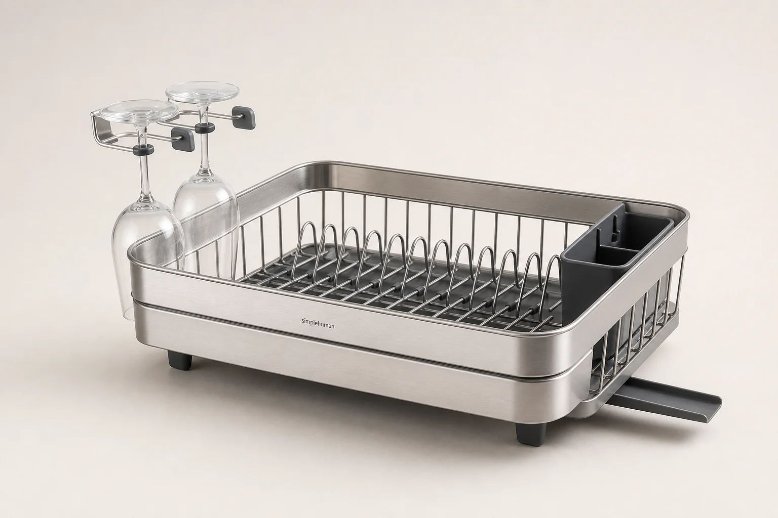 Simplehuman Standard Steel Frame Dish Rack product image