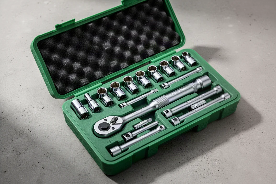 SK 1/2 Drive 52-Piece SAE/Metric Socket Set with EVA Foam product image