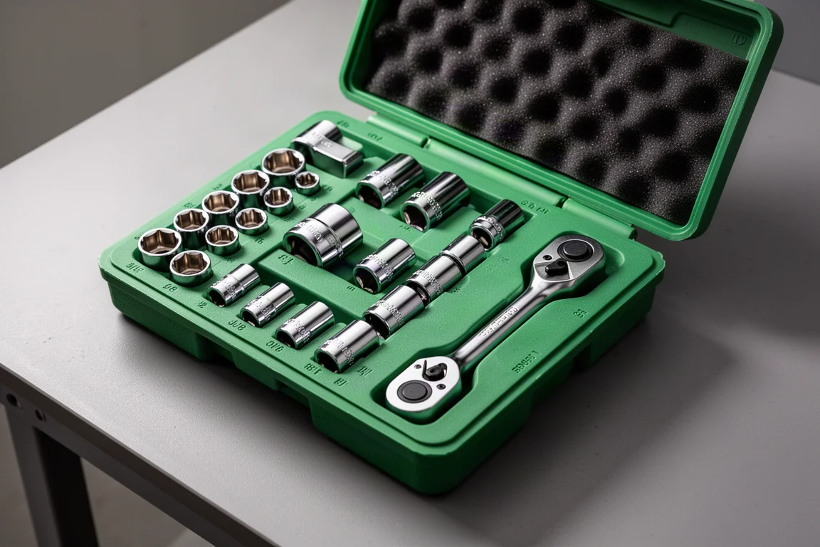 SK 3/8 Drive 30-Piece SAE Socket Set with EVA Foam product image