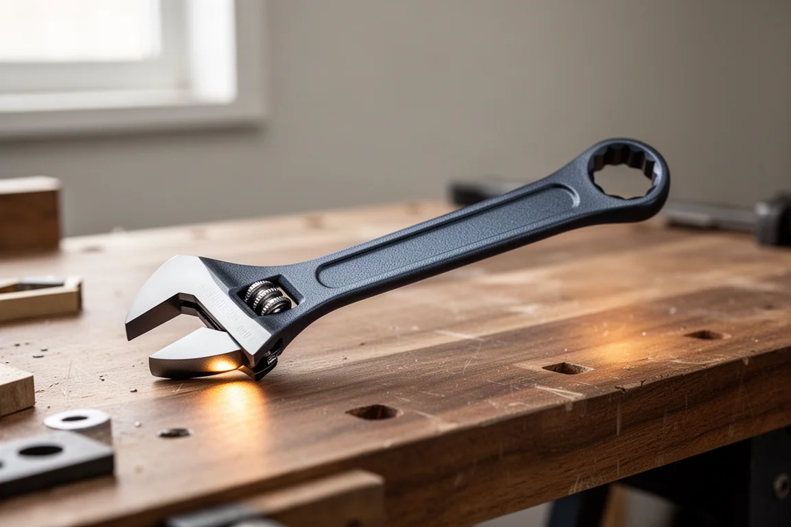 SK Tools Adjustable Wrench product image