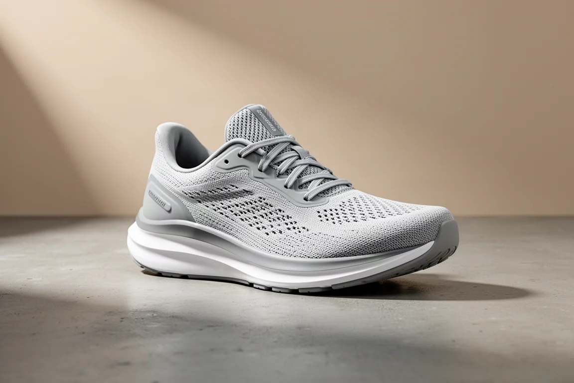 Skechers Razor Excess 2 running shoe in three-quarter view on concrete