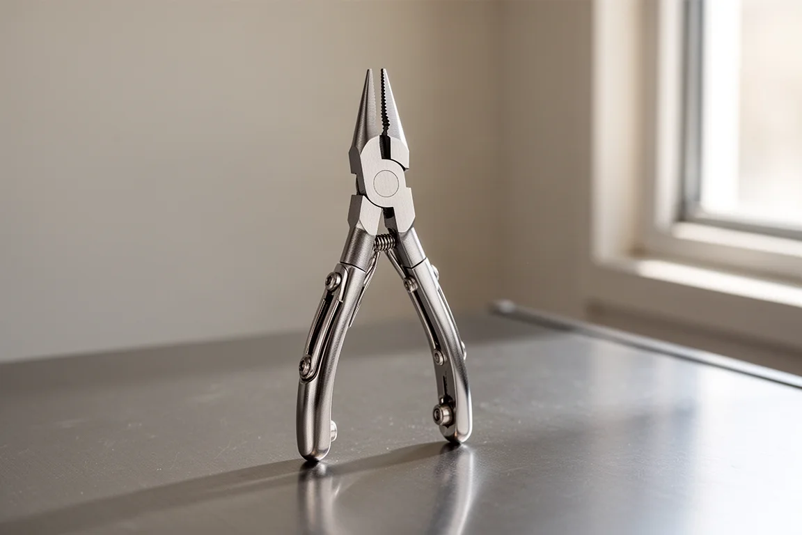 Snap-on LN44BCF Triple Joint Needle Nose Pliers product image