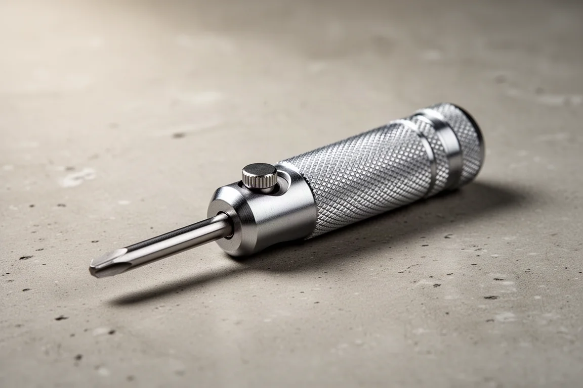 Snap-on Mini Ratcheting Screwdriver with Interchangeable Shanks product image