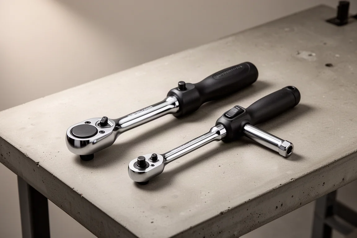 Chiave a cricchetto a testa flessibile bloccante Snap-on: uno sguardo ravvicinato a confronto con il classico Matco immagine di copertina