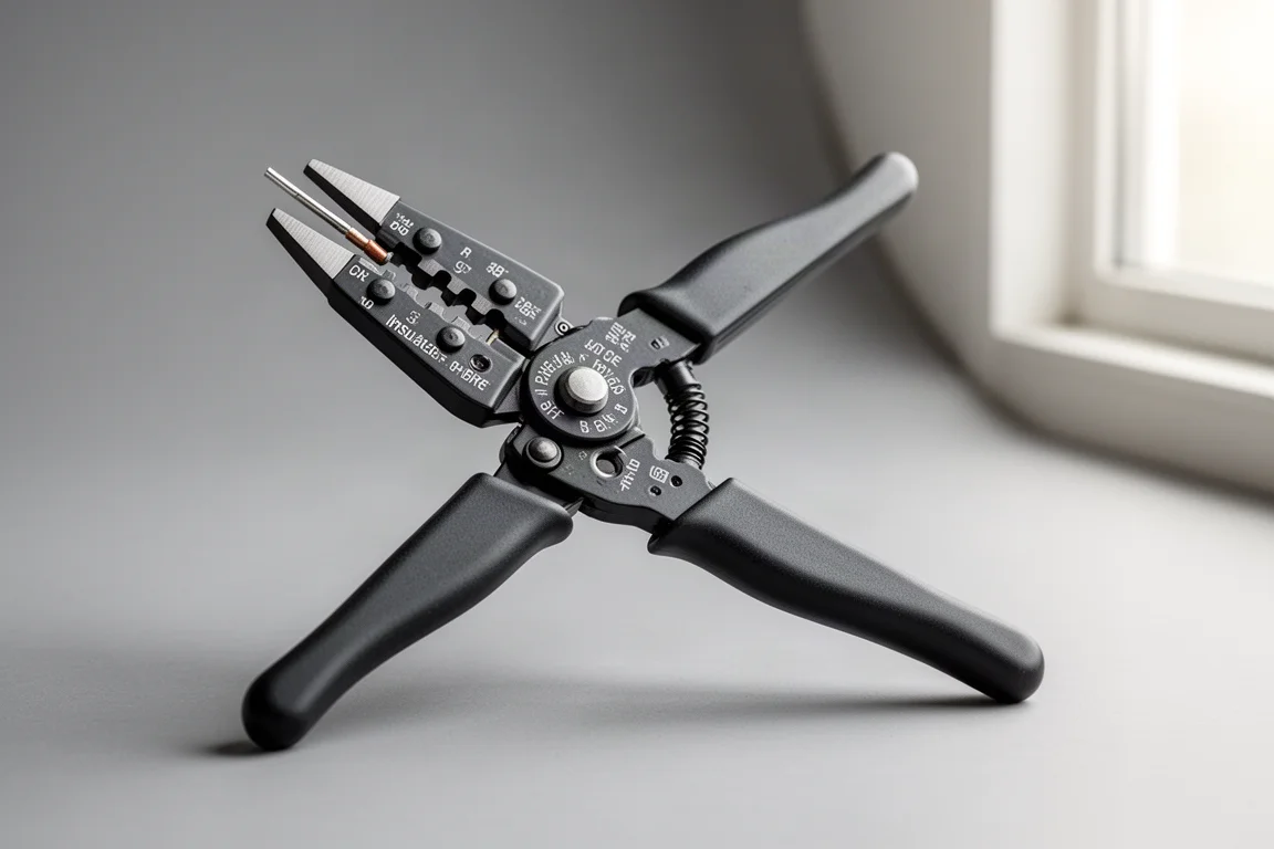 Snap-on Wire Stripper Crimper Pliers product image