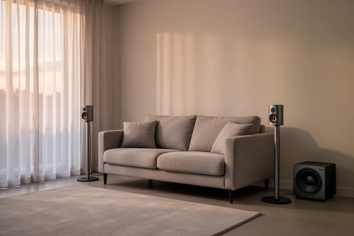 Pannello posteriore di una soundbar sottile con connessioni HDMI, ethernet e pairing