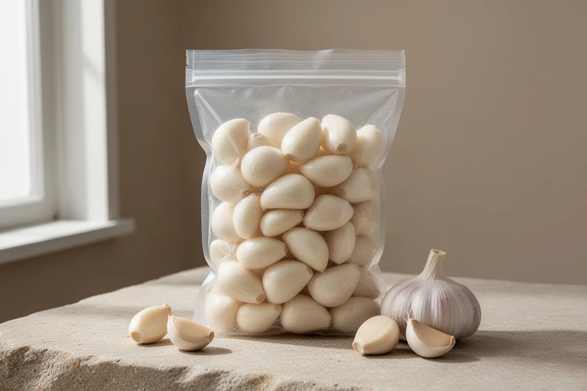 Spice World Organic Whole Peeled Garlic product image