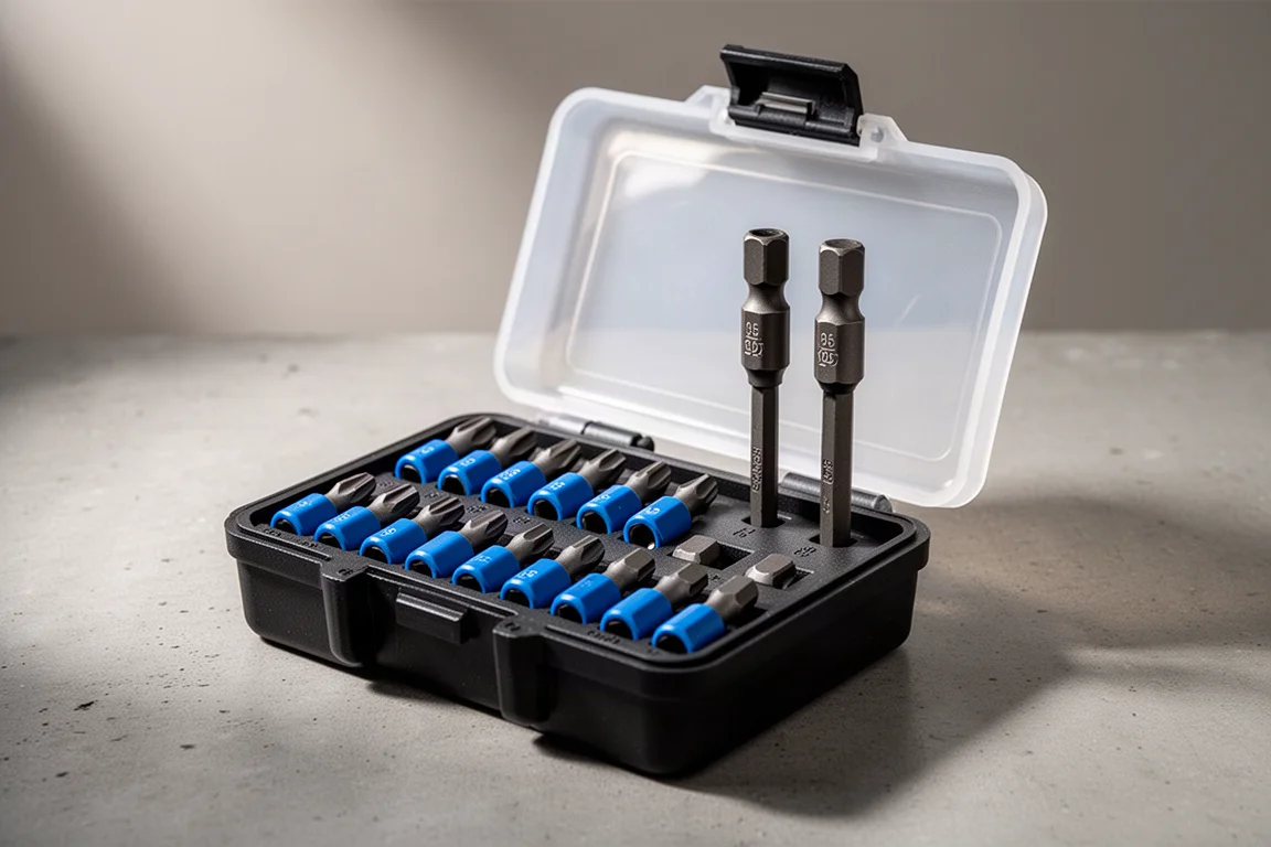Spyder Mach Blue 40-Piece Impact Driver Bit Set product image