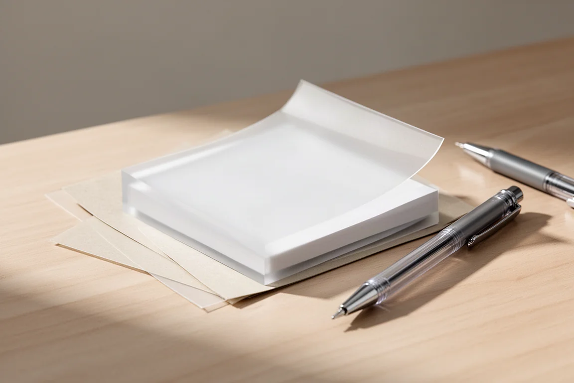 Stalogy Translucent Sticky Notes product image