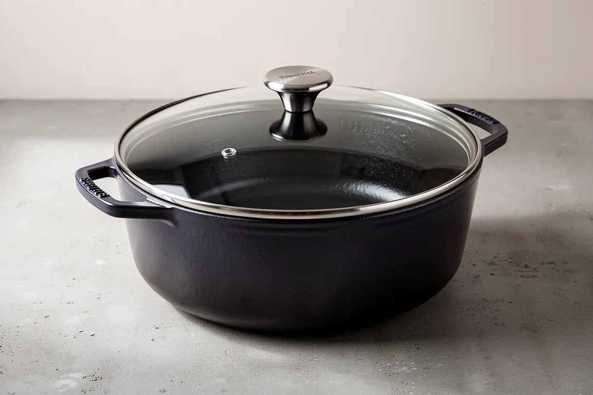 Staub 4-Quart Dutch Oven with Glass Lid product image