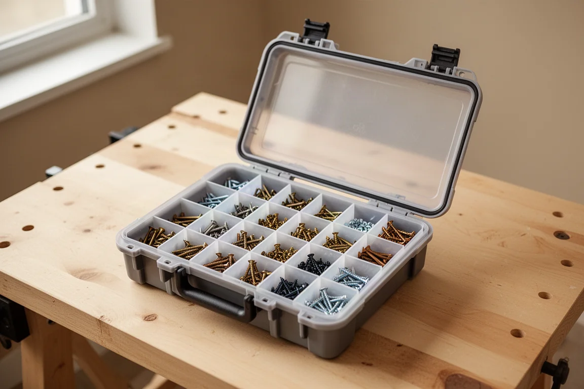 Storehouse 20 Bin Medium Portable Part Storage Case product image