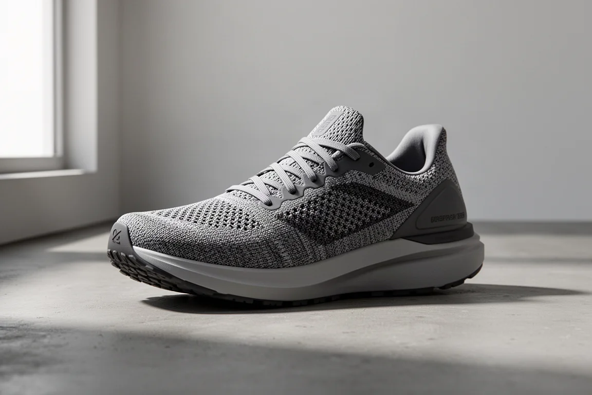 Sudu SRM 01 daily trainer running shoe on matte concrete surface