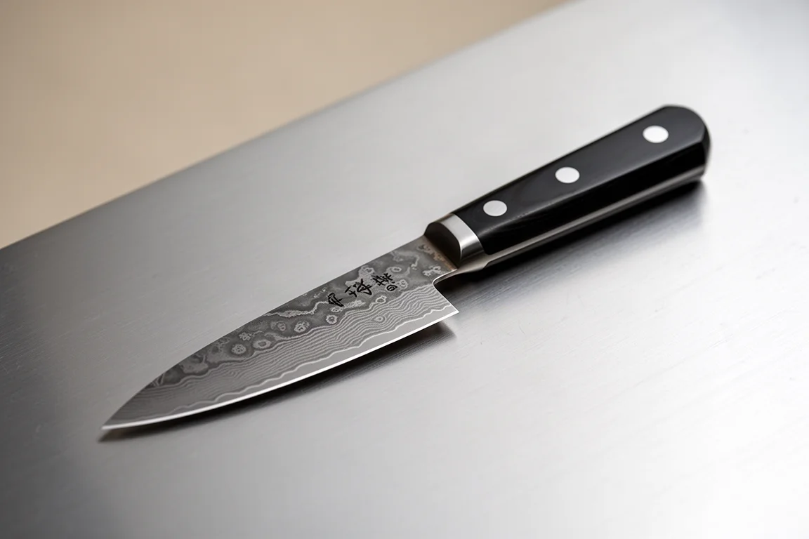 Sunahisa Damascus Petty 135mm AUS10 product image