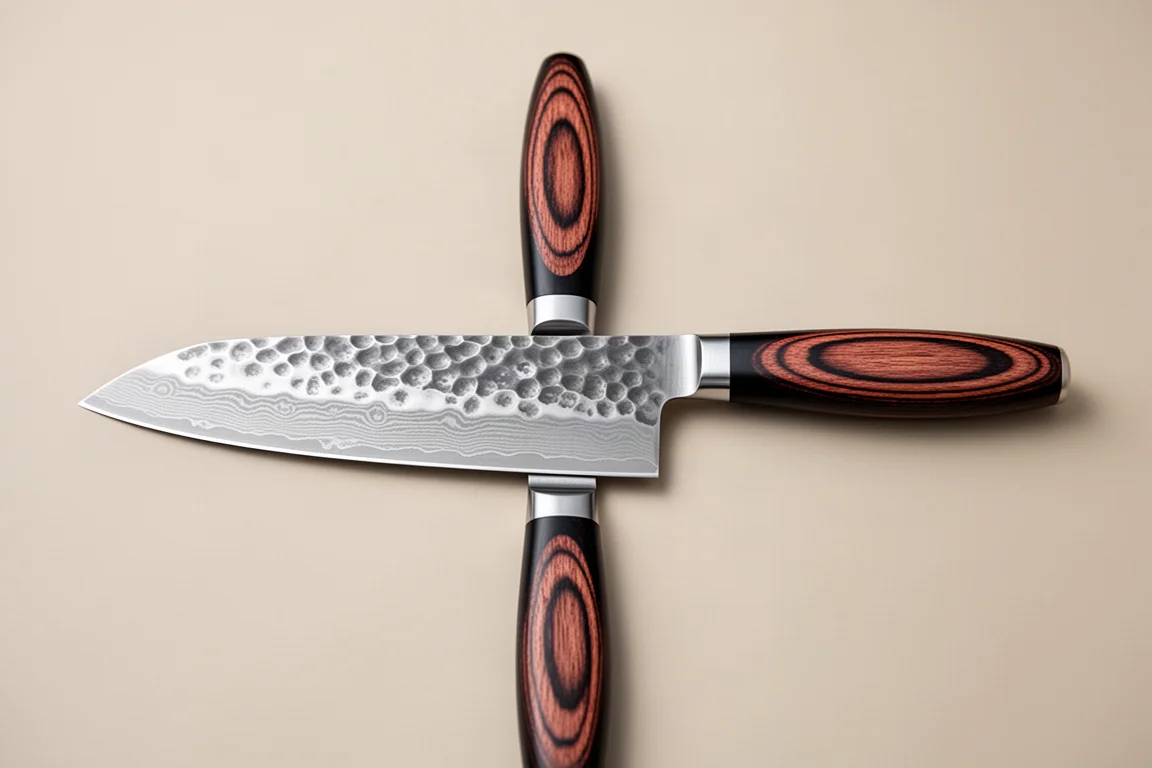 Sunahisa Tsuchime Damascus Knives product image
