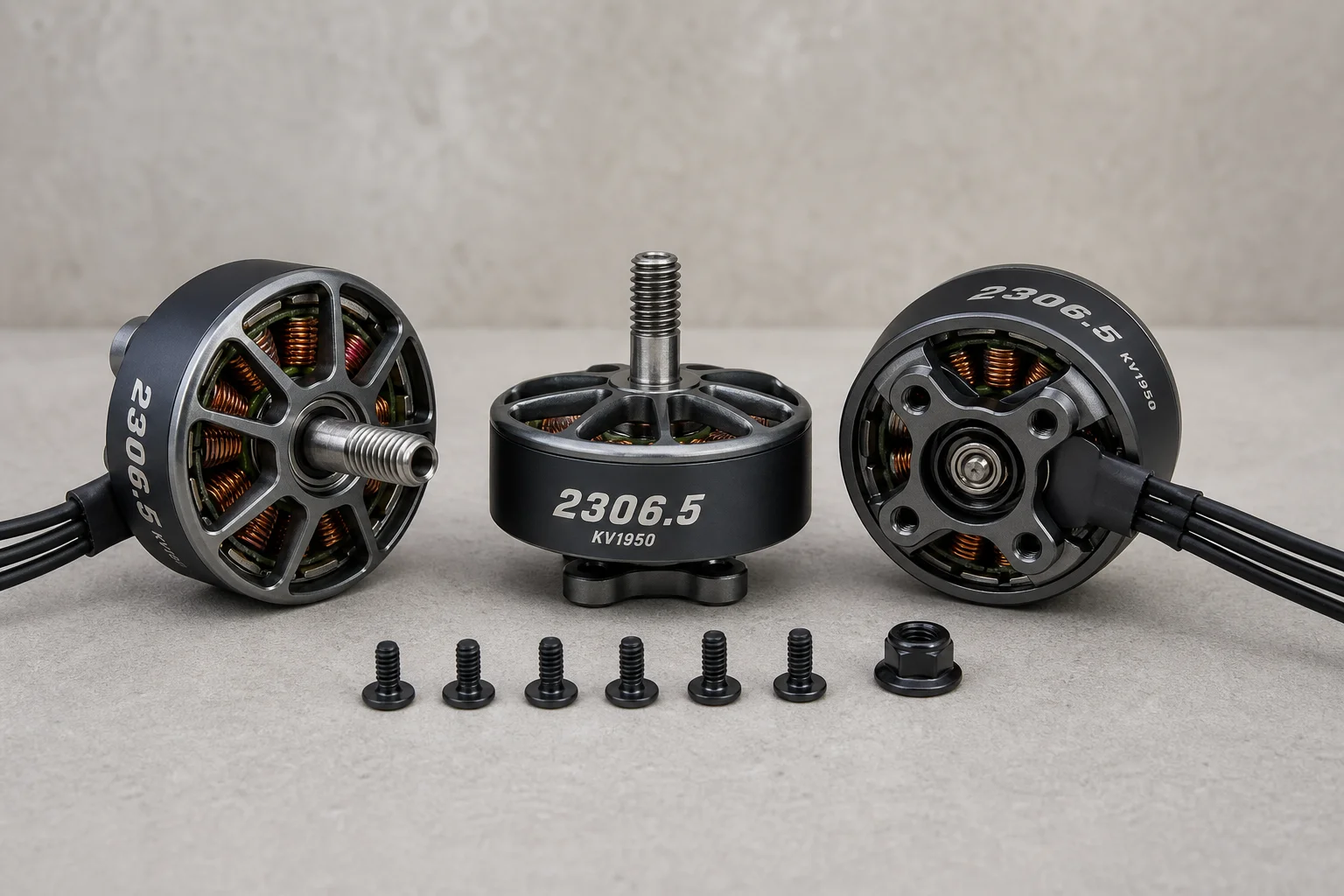 Fully assembled FPV racing drone with carbon fiber frame and mounted electronics