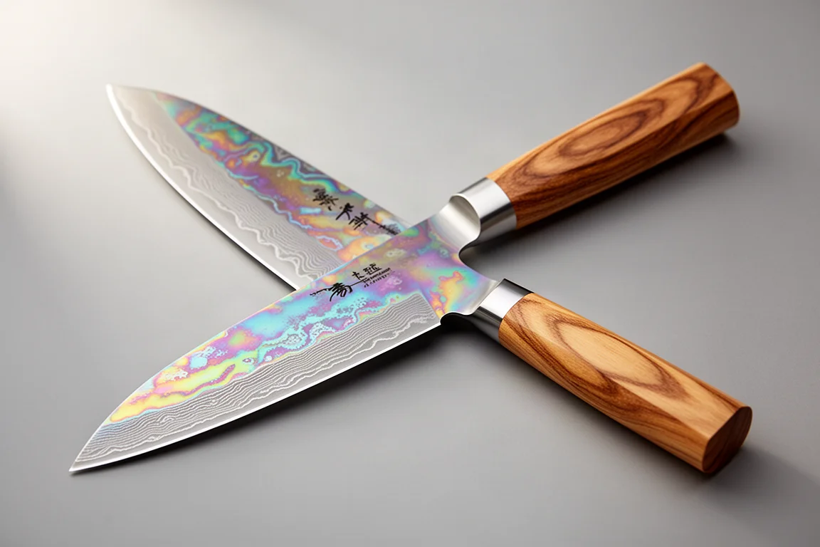 Takeshi Saji Rainbow Damascus VG10 product image