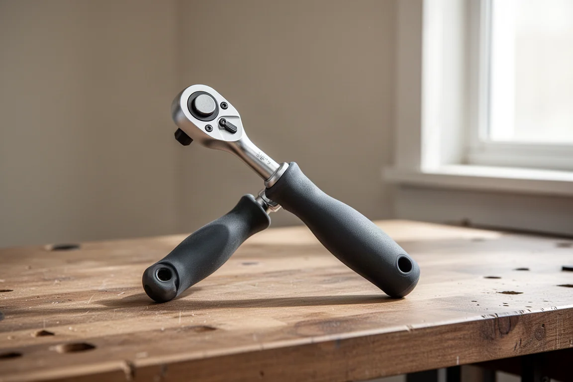 Tekton 3/8 Comfort Grip Flex Head Ratchet product image