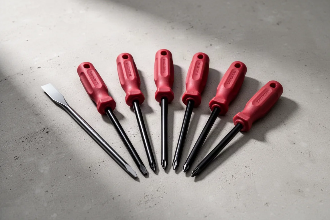 Tekton Discontinued Hard-Handle Screwdriver Set product image