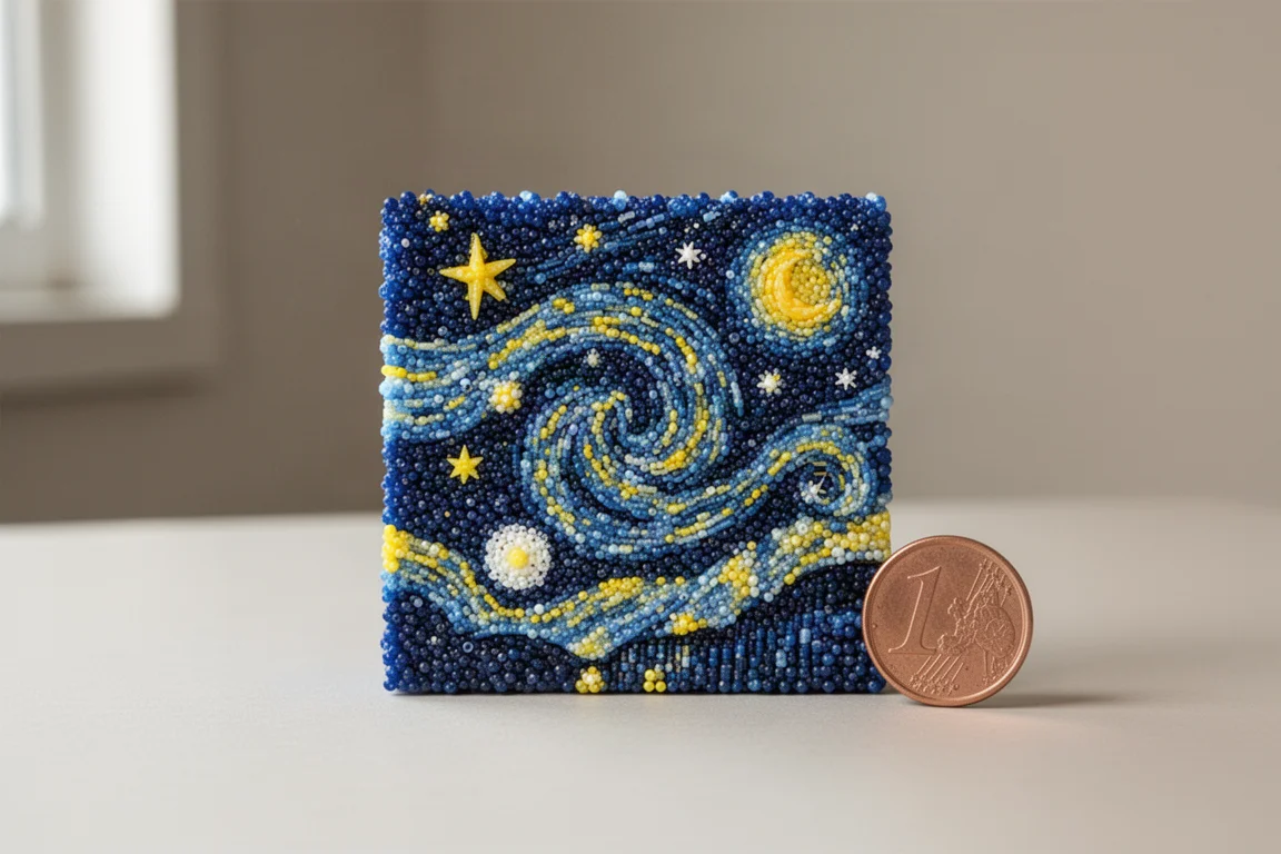 Teemu Starry Night Micro Particle Building Block Set product image