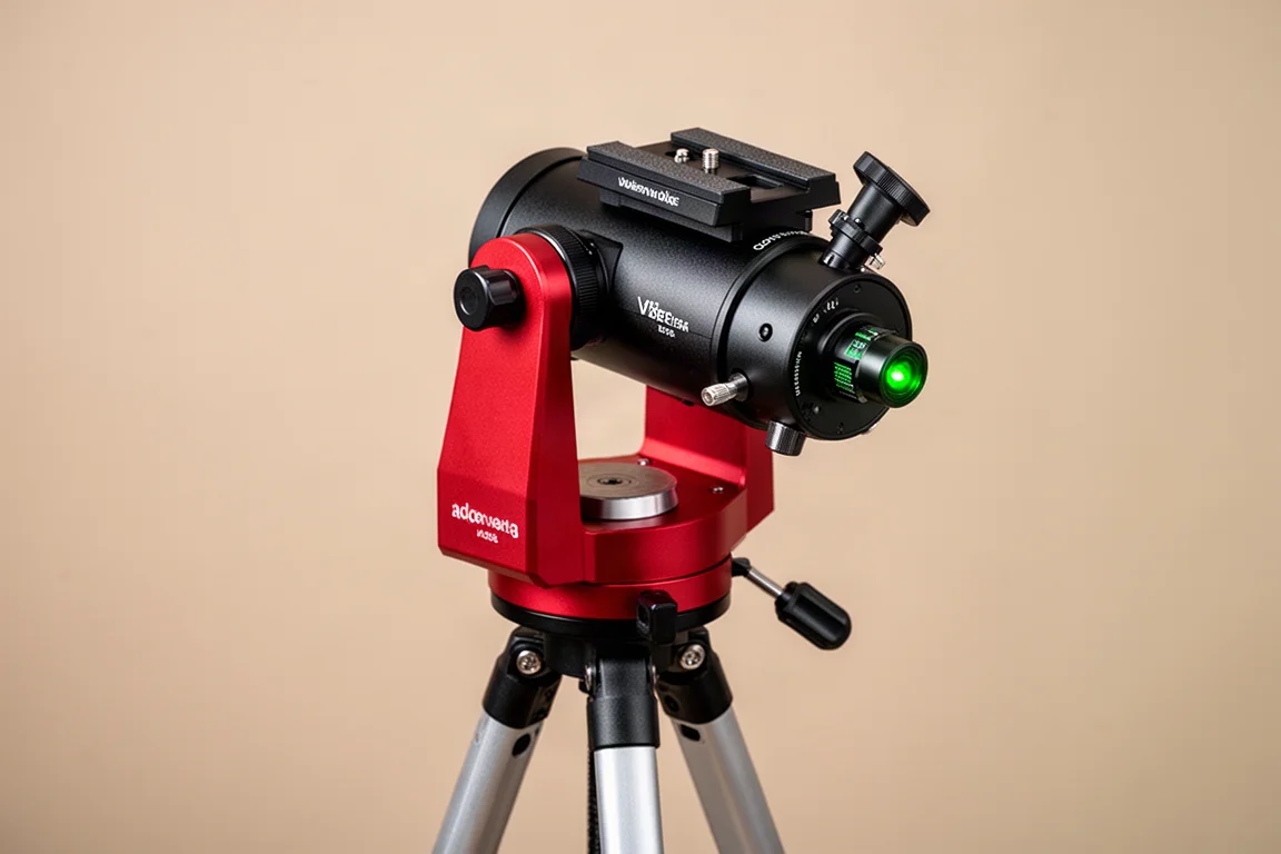 Teseek 14 SWG strain wave gear mount on a lightweight tripod