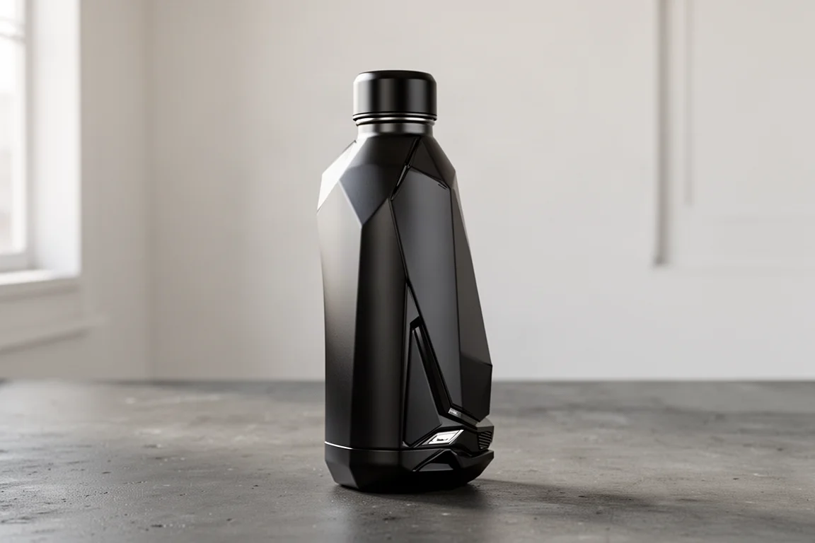 Tesla Cyber Vessel Water Bottle product image