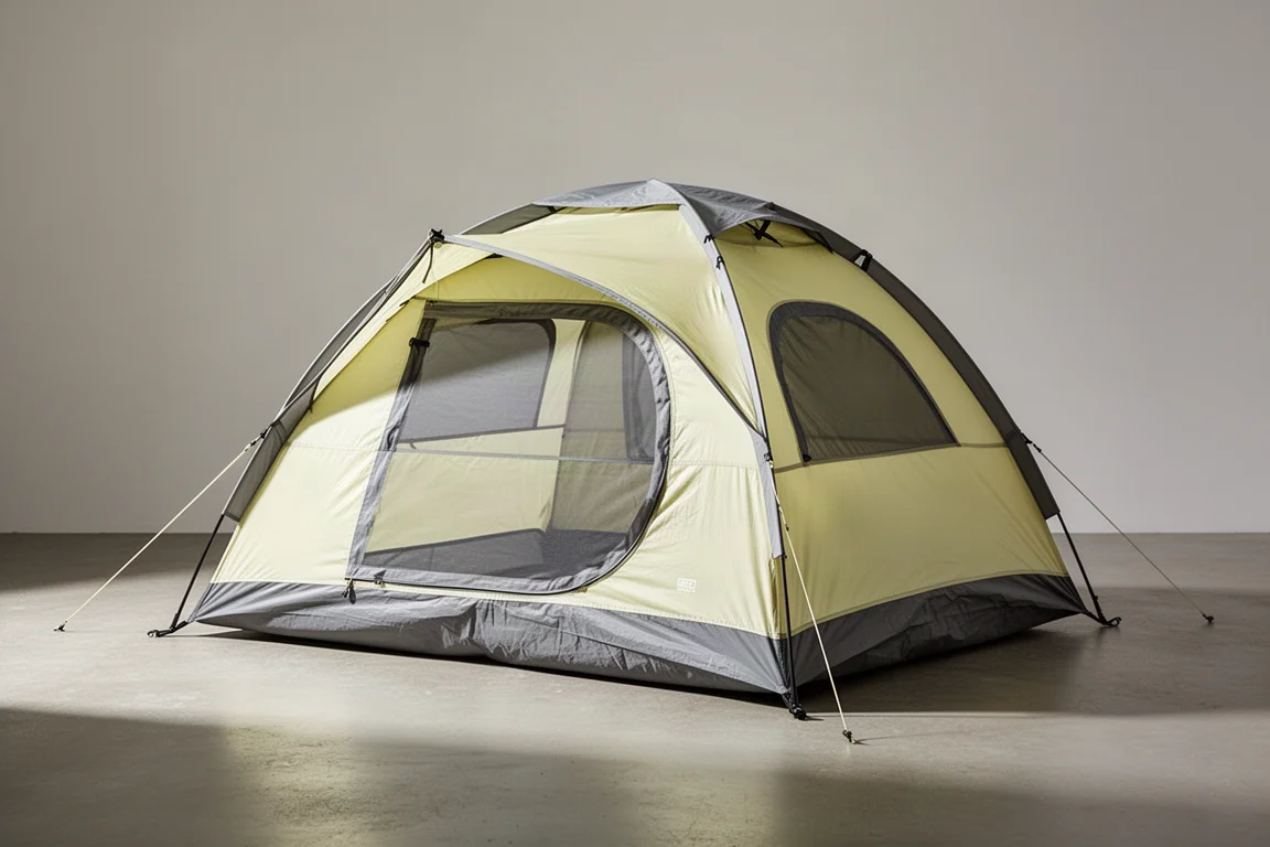 Teton Sports 1-Person Vista Quick Tent pitched on a concrete surface