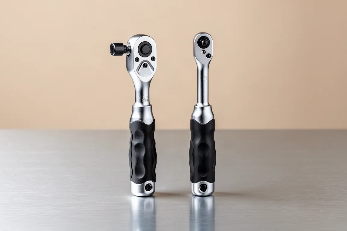 Tone RH4CHS and RH4FCHS Half-Inch Stubby Ratchets product image
