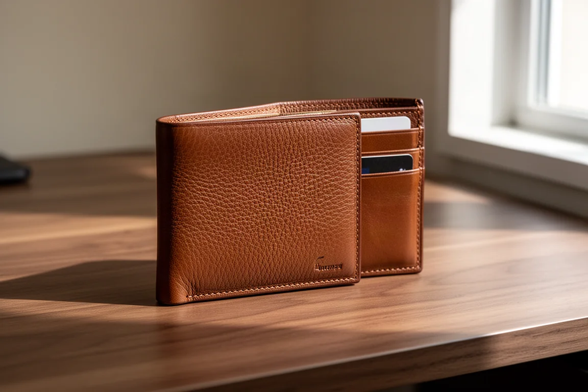 Torah Bifold Leather Wallet product image