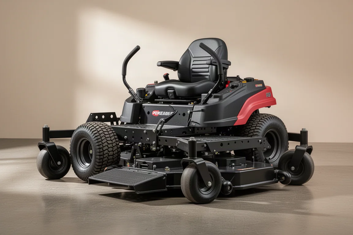Toro HDX 4000 MyRIDE commercial zero-turn mower on a concrete surface