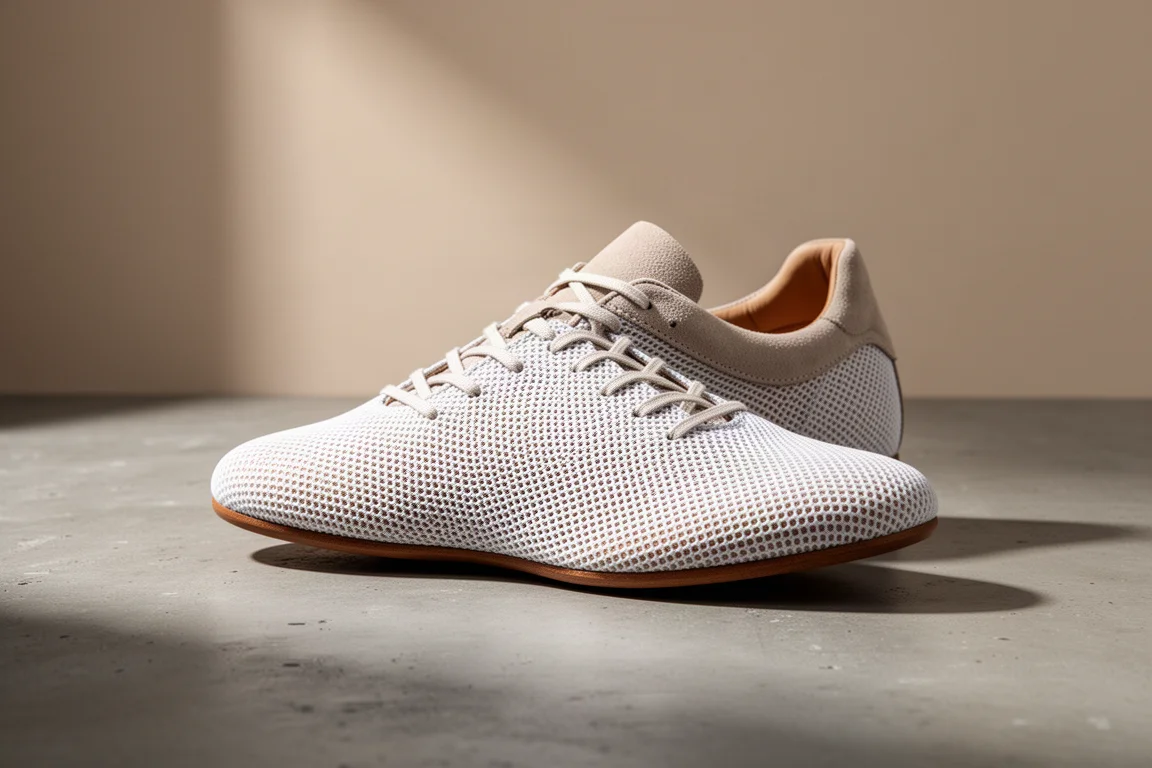 Tracksmith Eliot Racer racing shoe on a concrete surface