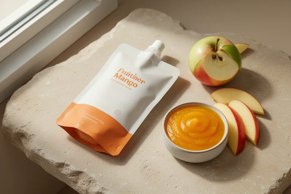 Trader Joe's Fruit Crushers Apple Mango Fruit Sauce product image