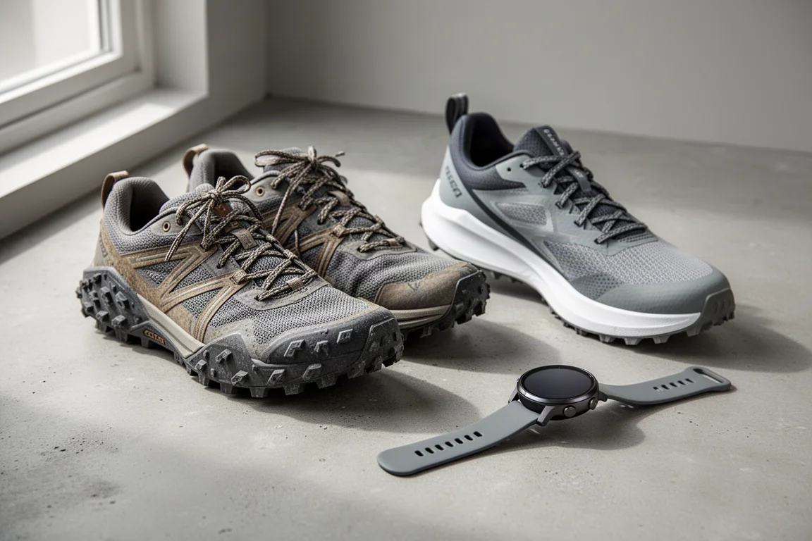 Scelti per il Trail Race: Due Scarpe da Trail e un Orologio Che Hanno Guadagnato i Loro Chilometri immagine di copertina