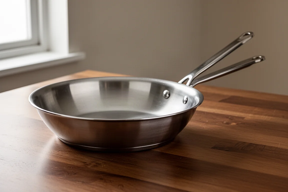 Tramontina 12-Inch Stainless Steel Fry Pan product image