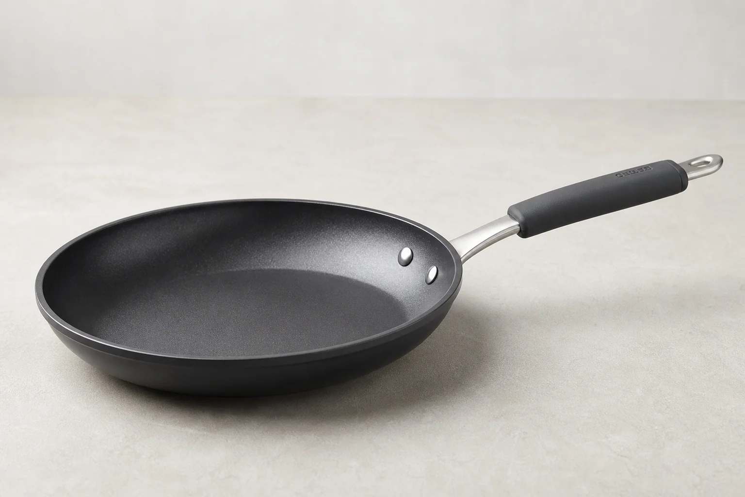 Samling av prisvärda köksredskap inklusive pannor i rostfritt stål, gjutjärn, non-stick och emaljerat material