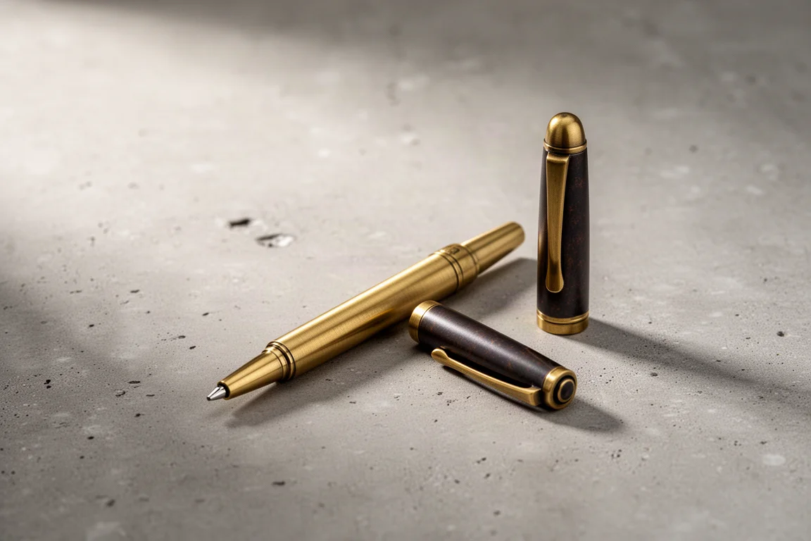 Traveler's Company Brass Rollerball Pen product image