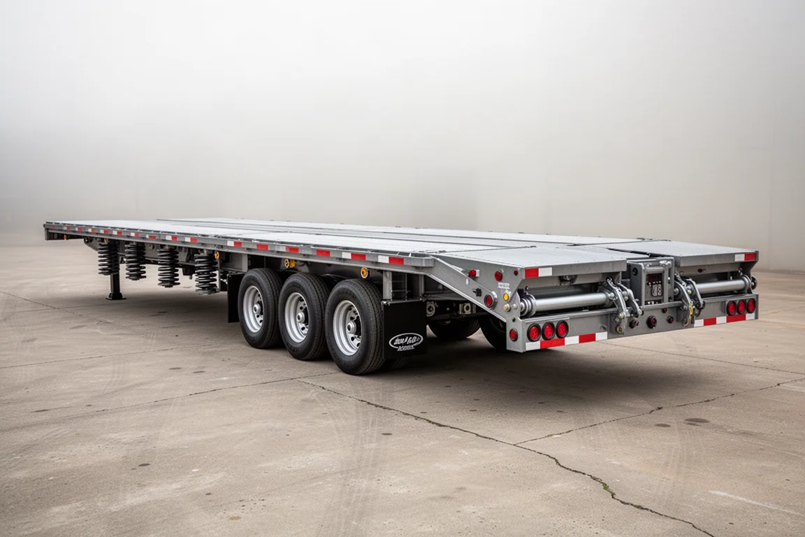 Triple L 16ft Hydraulic Drop Deck Trailer product image