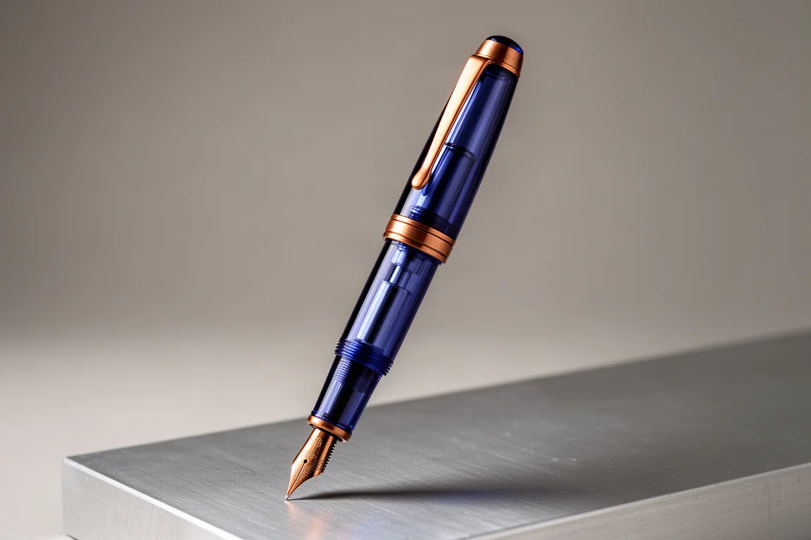 TWSBI Eco Indigo and Bronze product image