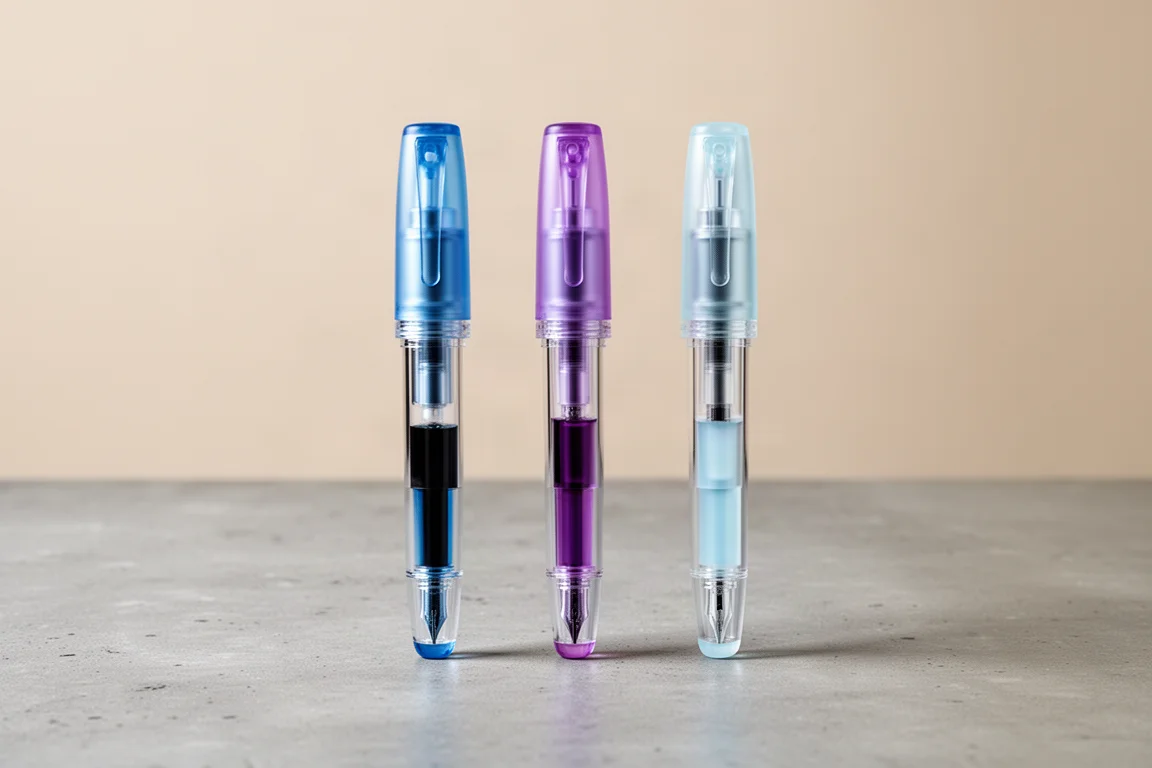 TWSBI Limited Edition Pens (ECO Cerulean / ECO Glow Purple / SWIPE Ice Blue) product image