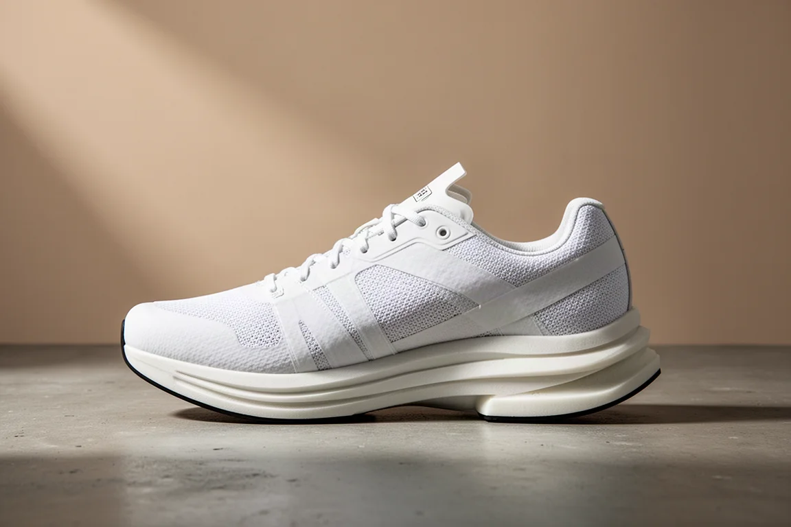 Scarpa da gara Under Armour Velociti Elite 2 in vista a tre quarti sul cemento