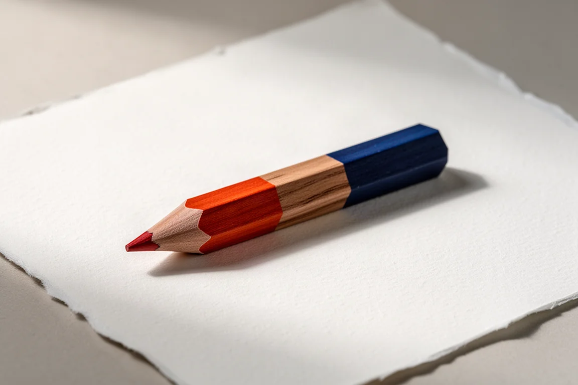 Uni Vermilion and Prussian Blue Pencils product image