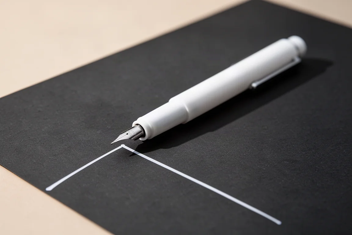 Uni-ball Signo White Gel Pen product image