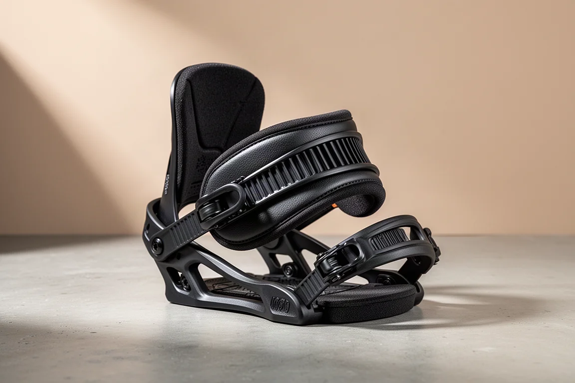 Union Exoframe 6.0 heel strap with padded inner layer and rigid rib skeleton on concrete surface